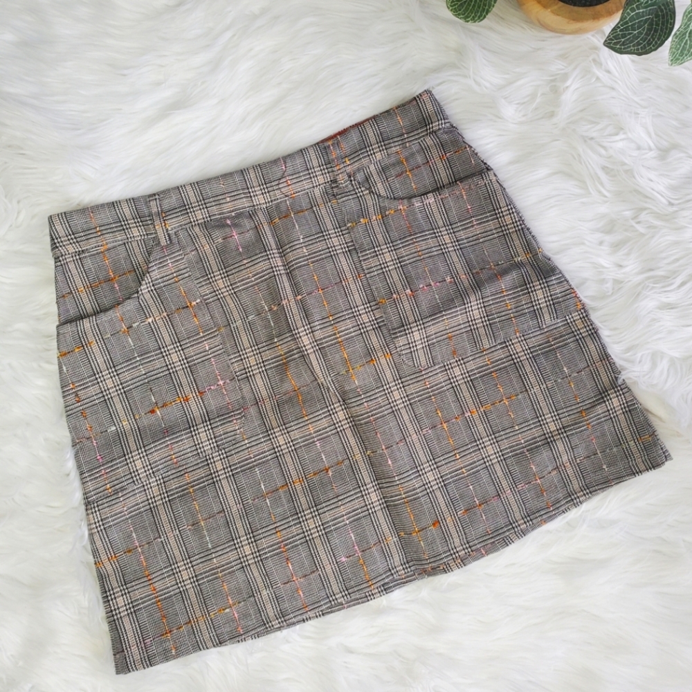 GB girls plaid skirt